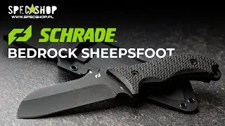 Schrade - N&oacute;ż Survivalovy Bedrock Sheepsfoot