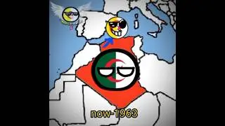 Algeria's History 🇩🇿 |CW: @ATH-animations |  #countryballs #history #algeria #education #shorts