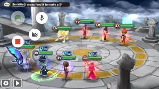 Summoners war live arena: Psamathe, Galleon, Isabelle, (insert support mon here)