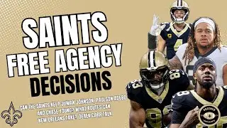 Saints Face Big Free Agency Decisions Over Next Few Days Ahead Of New League Year