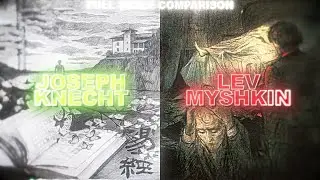 Full Scale Writing Comparison: Lev Myshkin vs Joseph Knecht / The Idiot, The Glass Bead Game
