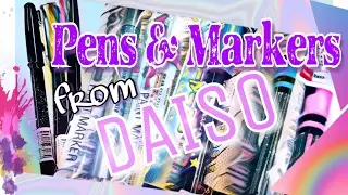 Daiso Stationery Review | Cheap Art Supplies Test