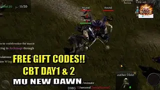 FREE GIFT CODES!! CBT (Day 1 & 2) - MU New Dawn