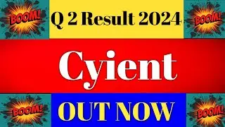 &diams;️Cyient q2 results 2024 || Cyient result || cyient share latest news || q2 result Today&diams;️