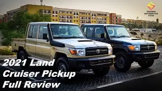 2021-Toyota Land Cruiser Pickup 4.5 v8 Turbo Diesel | Full Visual Review + Test Drive | In Dubai