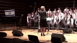 JPPS choir performs at Salute to Israel event at Oscar Peterson Hall