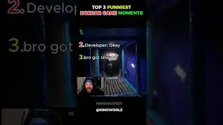 TOP 3 FUNNIEST HORROR GAME MOMENTS