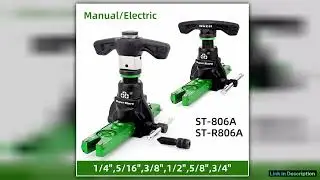 STR806A ST806A Airconditioning Copper Pipe Maintenance Eccentric Tube Tool Ratchet Flashlight Dualp