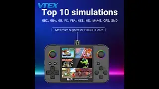 ​3.0 Inch IPS Square Screen Intel C200 64MB RAM 128GB TF Expandable Music Game