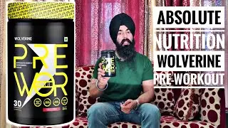 Absolute nutrition wolverine pre-workout review || get discount code || the fit singh