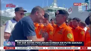 Tim SAR Resmi Hentikan Pencarian WNA Spanyol Korban KM Putri Sakinah #Beritasatu