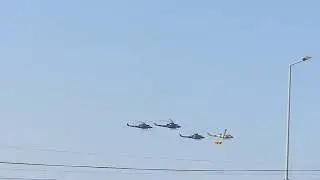 Sri Lanka Airforce Display on 70th Independence Day
