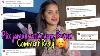 Plix jamun active acne reviewQ&A#skin  #plix#plixxocreator#trending #skincare#viralvideo @Geetu108 