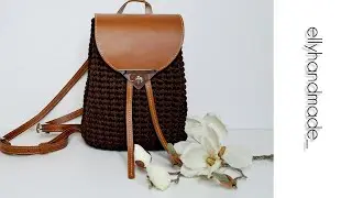 Rucksack häkeln / Crochet back pack