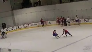 Brisebois vs Weber - Habs Development camp