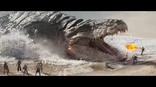 A dinosaur turtle interrupt Mandalorian initiation ceremony - The Mandalorian Season Three (2023)