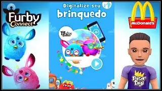 Furby Connect Mc Donalds Gameplay do jogo Oficial Peter Toys