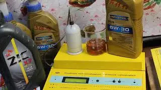 Масло RAVENOL FDS 5W-30 проверка CCS при.. -30гр.