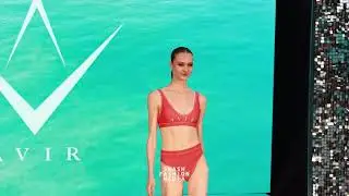 Avir Swim Bikini Runway Show Finale Slow Motion | New York Swim Week 2024