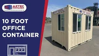10 Foot Office Container - Shipping Container For Sale