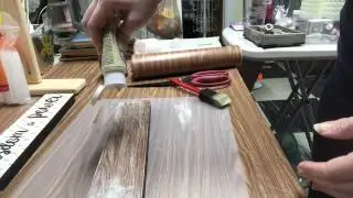 Dollar Tree DIY Whitewashed Woodgrain Plaque Decor Shabby Chic