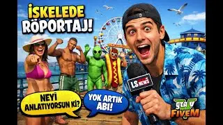 Los Santos limanda halk ile komik r&ouml;portaj #gtarp