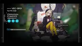 Arknights | AFK VEC-SP01 in 1 move (Utage) | Top of the Jungle | Vector Breakthrough