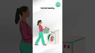 Learn English While CLEANING! Fun Chores Practice #englishlanguagelearning #englishspeakingpractice