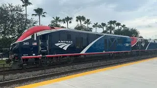 Amtrak Silver Meteor Train P097 at Fort Lauderdale 5/24/25