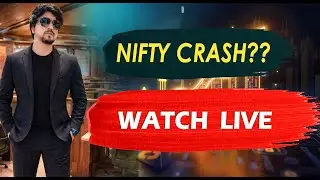 NIFTY LIVE STREAM | RECOVERY POSSIBLE?? WATCH LIVE NOW