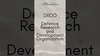 DRDO   Defence Research and Development Organization