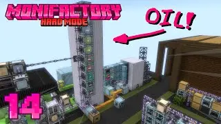Oil Distillation!! Minecraft Monifactory Hard Mode - Ep 14