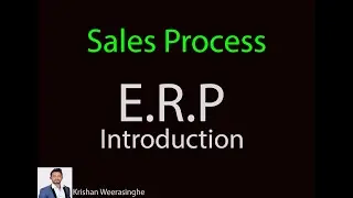 ERP | Basic Sales Process