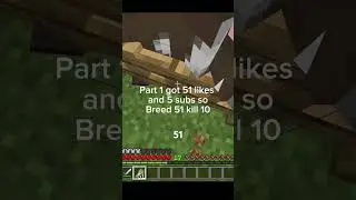 How many cows are we gonna get?? #minecraft challenge