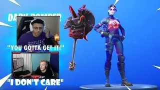 Tfue, Myth & Streamers React To *NEW* Dark Bomber Skin & Thunder Crash Pickaxe! (Epic Moments)