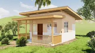 House Design | (25 sqm.) 1 BEDROOM |  HALF PLYWOOD