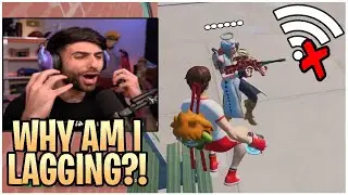 SypherPK Really Doesn't Like Lagging In Fortnite...