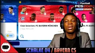 BAYERN MUNICH x SCHALKE 04 CLUB SELECTIONS PES MOBILE