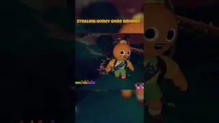 🐝 We STOLE Honey&hellip; Now The BEES Want REVENGE!! 😱💀#shortsvideo
