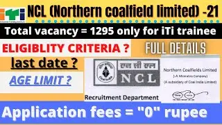 ncl apprentice 2021 apply online / ncl apprentice  2021 / ncl apprentice bharti 2021 online form