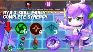 MAGIC CHESS RYA 3 SKILL EARLY COMPLETE SYNERGY THUNDER XAVIER| RYA 3 SKILL| MAGIC CHESS BEST SYNERGY