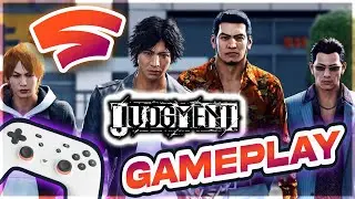 Judgment Remastered Google Stadia Gameplay & First Look! | Insanely Fun