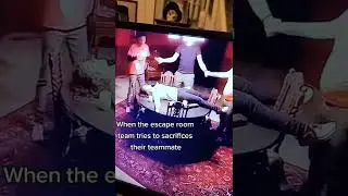 When the escape room is now a ritual 😳👀 #funny #shorts #viral