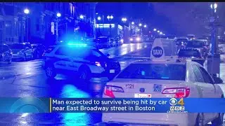 Man Hit By Car While Walking In South Boston