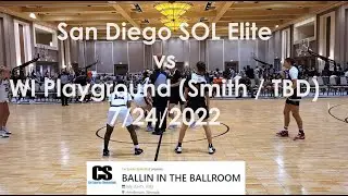 2022-07-24: SOL Elite vs WI Playground Elite (L)