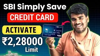 SBI Credit Card Activate Kaise Kare | SBI Simply Save Rupay Credit Card | How to Activate SBI Card
