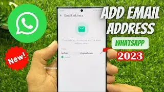 How to Add Email Address in WhatsApp || WhatsApp New Update 2023