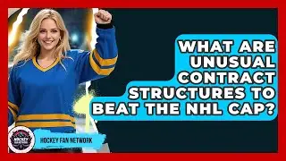 What Are Unusual Contract Structures To Beat The NHL Cap? - Hockey Fan Network