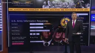 Fake website lured people interested in serving in military, stole data