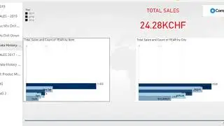 POWER BI BAR CHART RACE Visual Example (Cumulative Data)